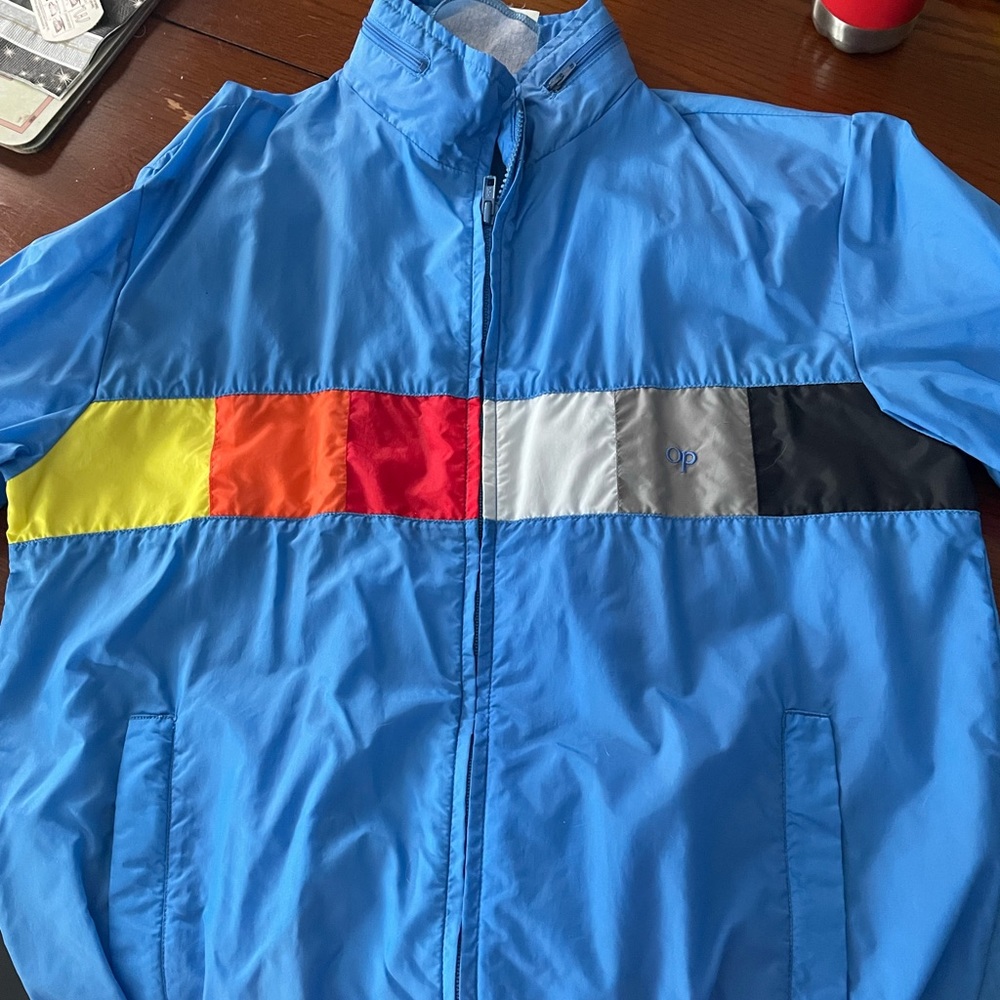 Vintage 80’s OCEAN PACIFIC unisex k-way/ windbreaker